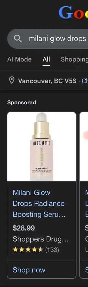 Milani Glow Drops Radiance Boosting Serum! image indicator(2)