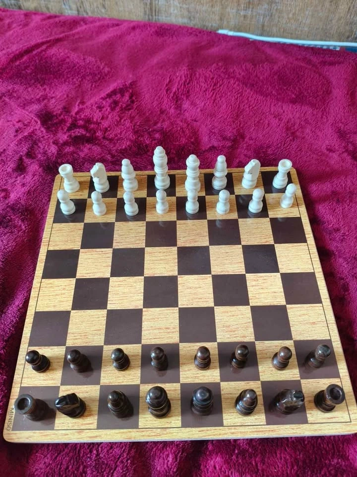 Small chess set in perfect condition - photo 5
