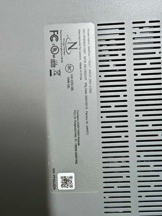 Lenovo 14" Laptop (2022) w/ Original Charger - photo 3