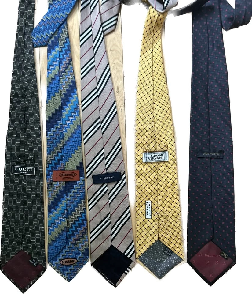 Designer silk ties - photo 2