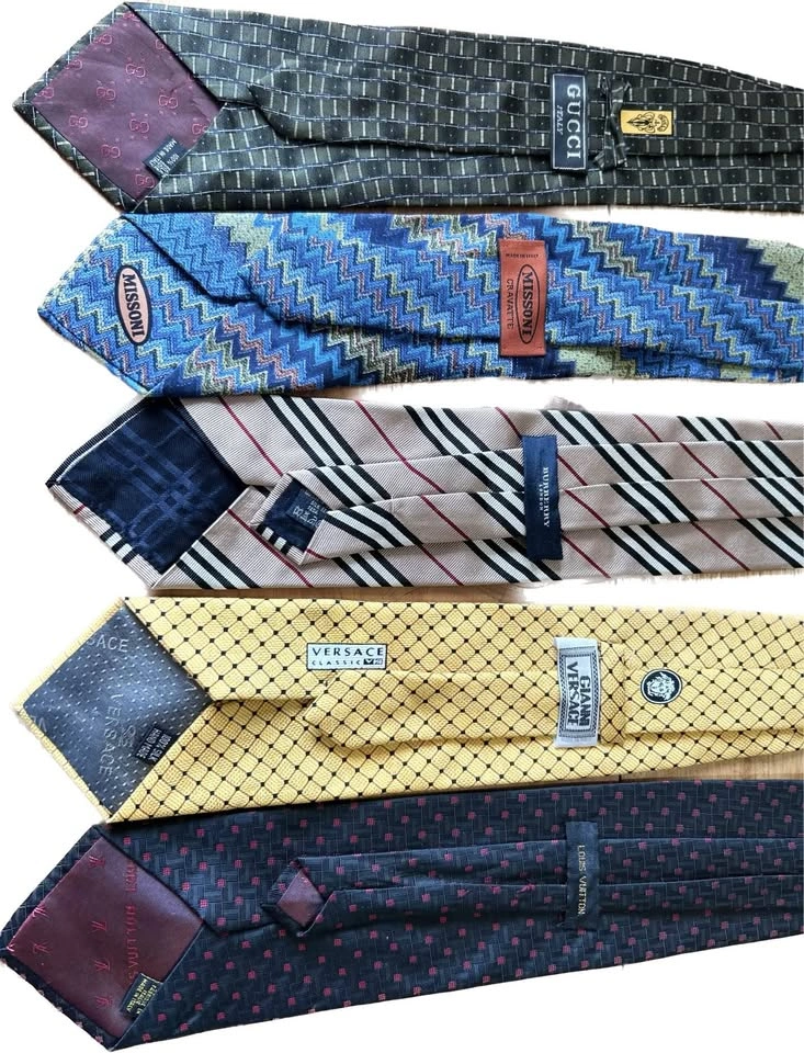 Designer silk ties - photo 4