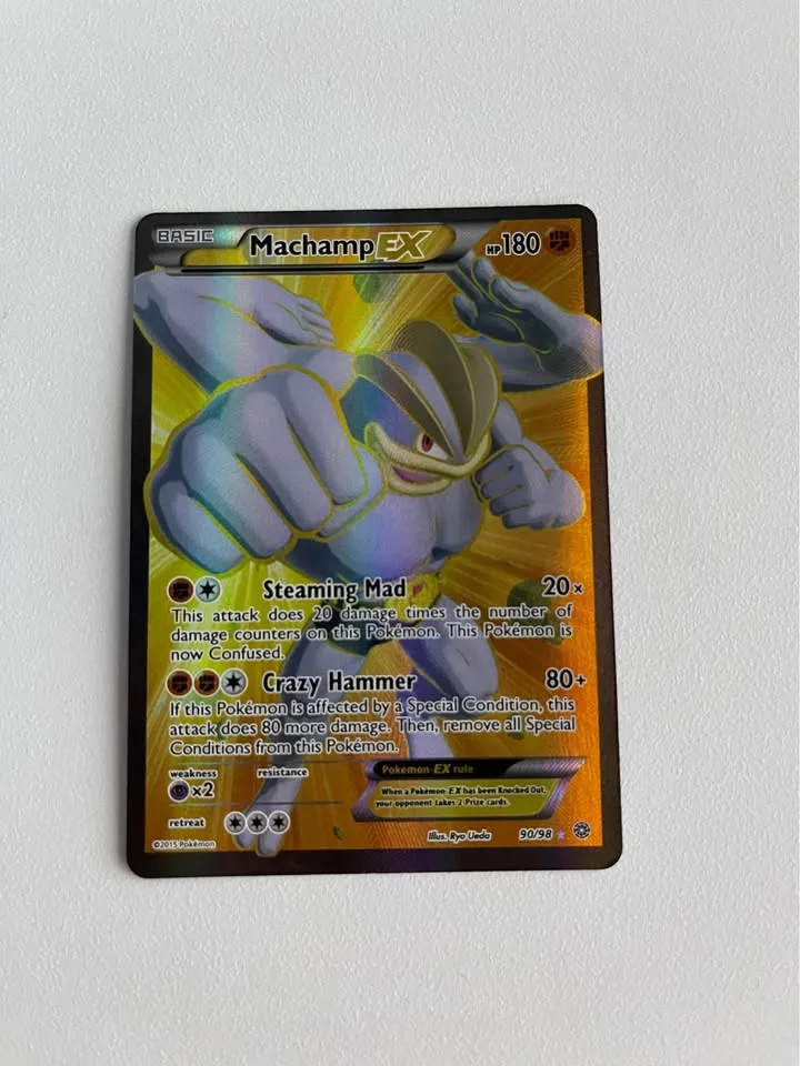 NM Machamp EX 90/98 Ultra Rare - Pokémon TCG 2015 image indicator(2)