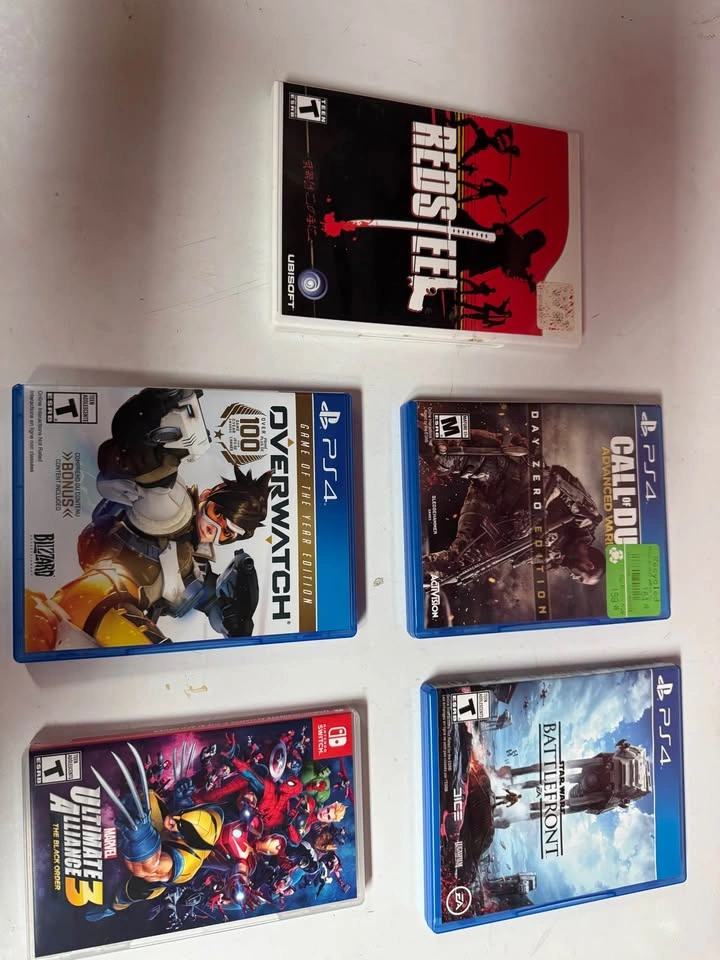 Red Steel, Overwatch, Marvel Ultimate Alliance 3, COD Warfare