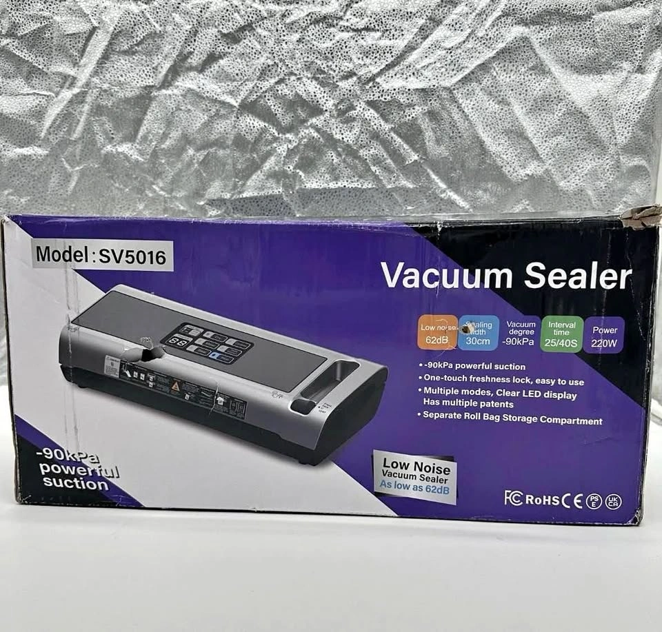 90KPa Portable Vacuum Sealer Machine for Food