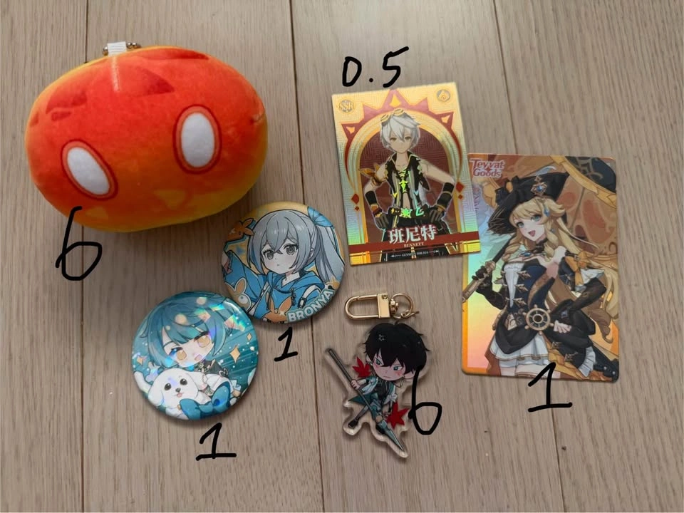 Genshin / Honkai Star Rail / HI3 Hoyoverse items - photo 2