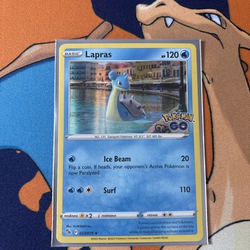Lapras - 23/78 - Pokemon Go - Rare - Holo - Pokémon TCG - NM - photo 3