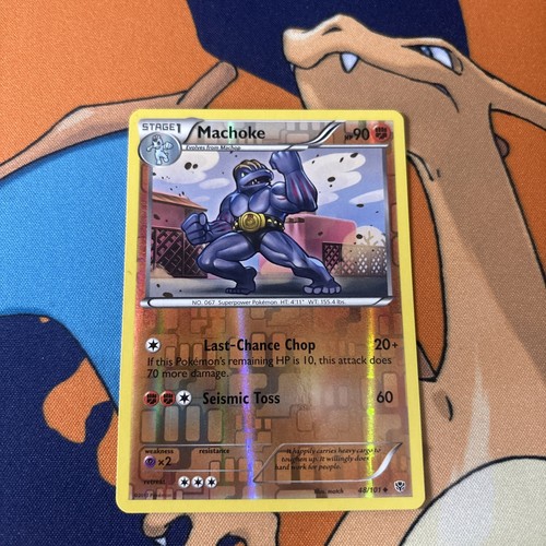 Machoke 48/101 B&W Plasma Blast REVERSE HOLO NM