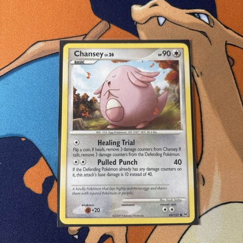 Chansey 69/127 Platinum Regular 2009 NM - photo 3