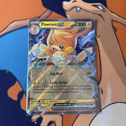 Pawmot ex 073/197 SV03: Obsidian Flames Holo NM - photo 3