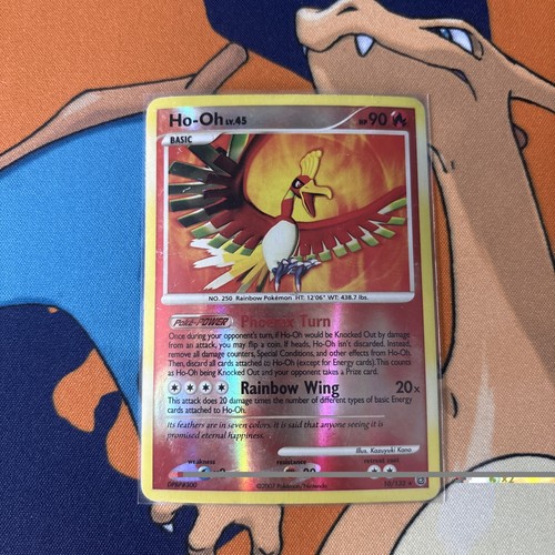 Ho-Oh 10/132 Secret Wonders Reverse Holo LP 2007 - photo 3