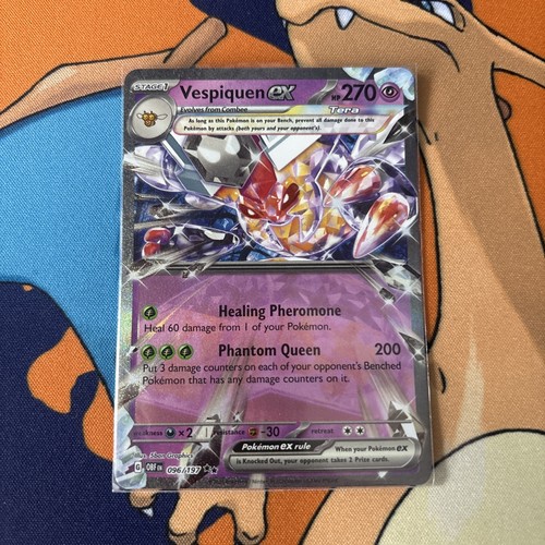 Vespiquen ex 212/197 SV03: Obsidian Flames Holo NM - photo 3