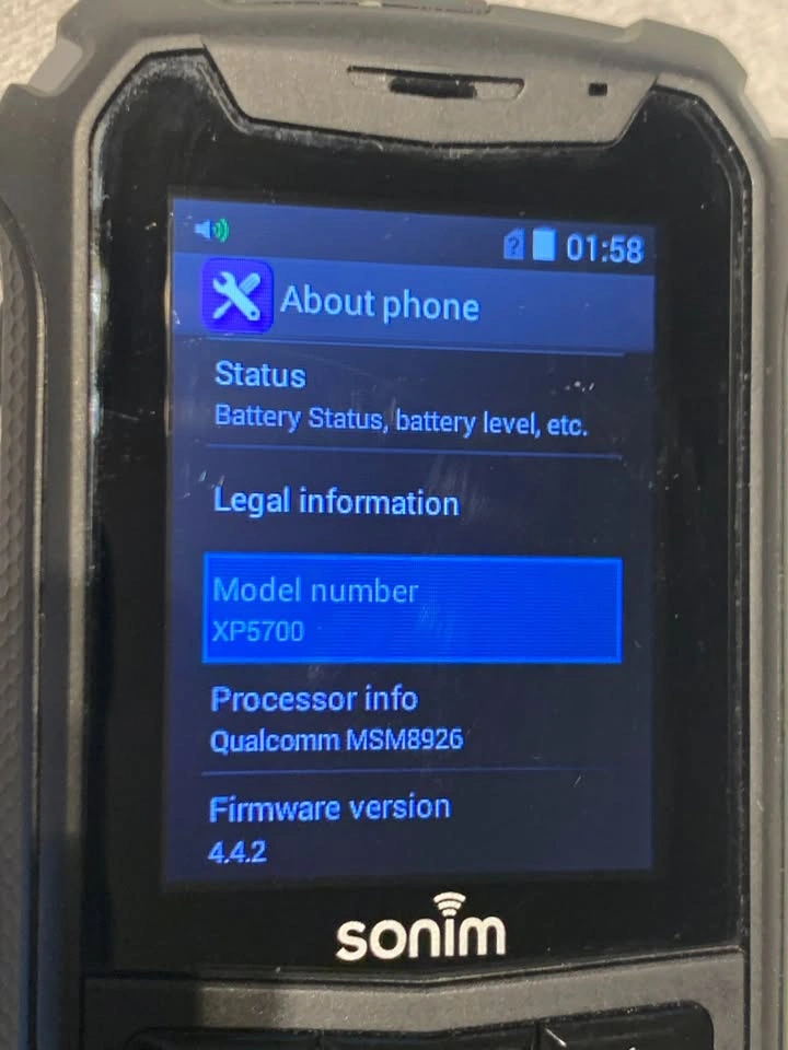 Mobile Cell Phone SONIM XP5700 Ultra-Rugged Phone - photo 5