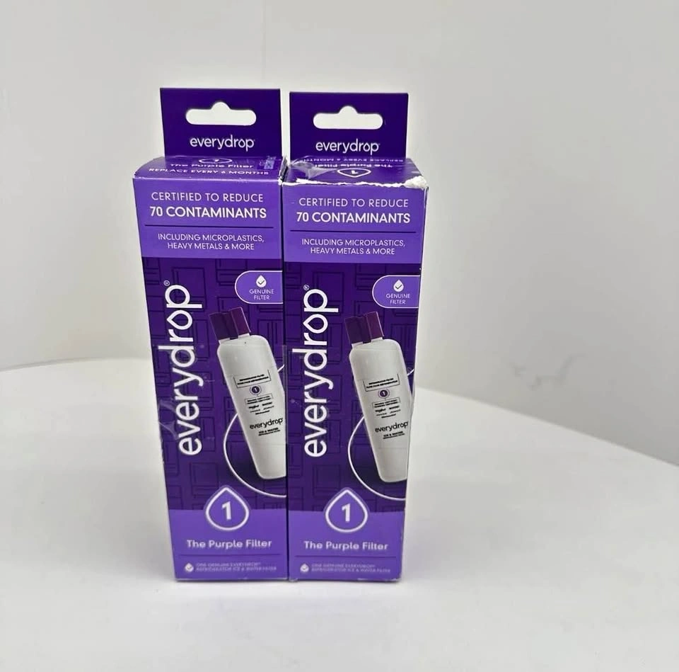 2 PACK EVERYDROP EDR1RXD1 Refrigerator ICE Water Filter