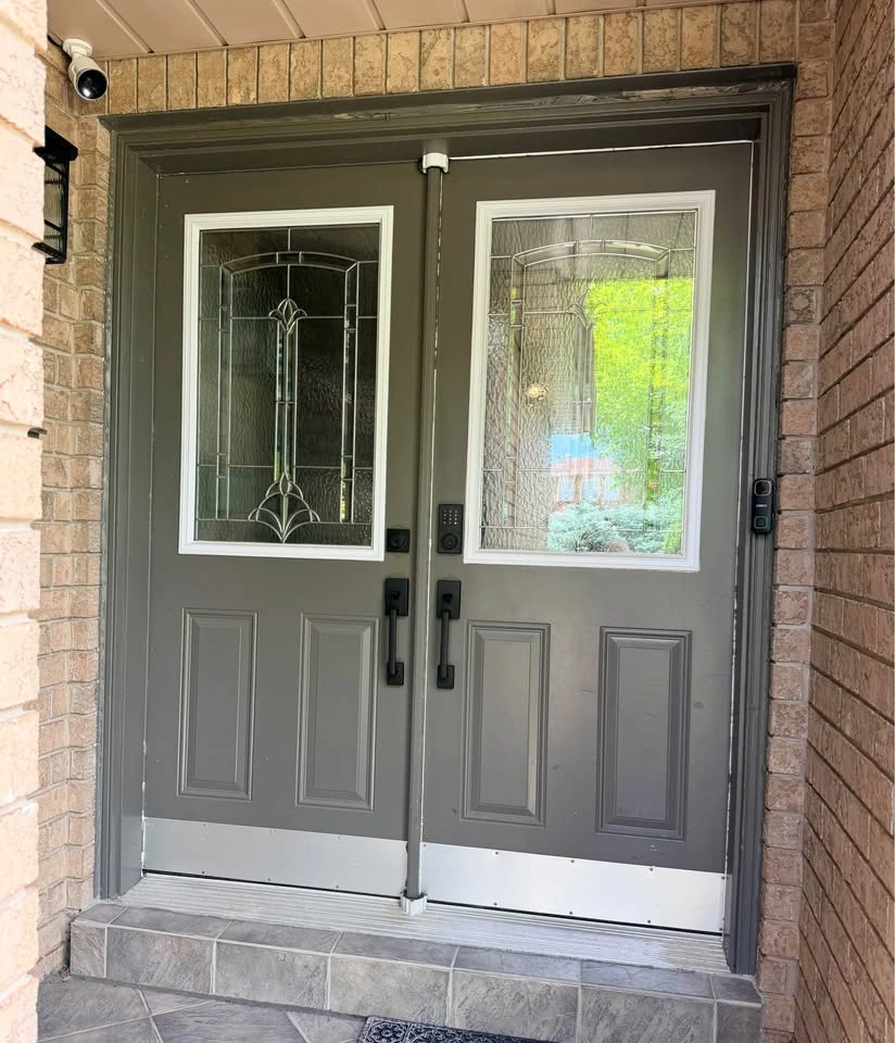 Double Steel Entry Doors with Inserts - photo 2