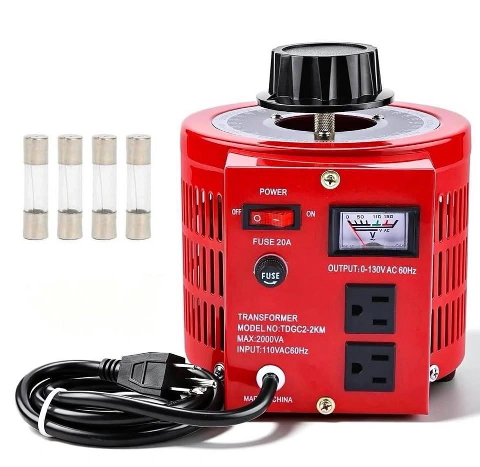YaeCCC 20Amp Variac Variable Transformer 2000VA 0-130V