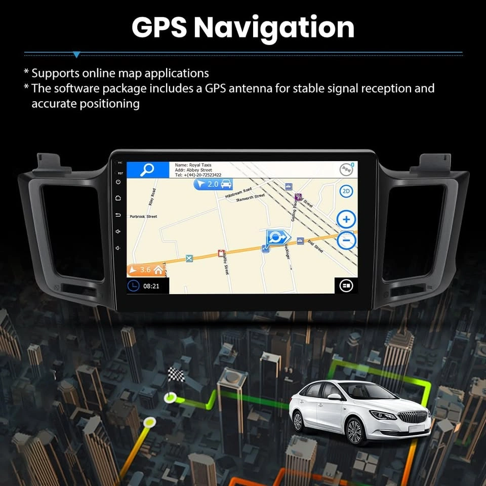 New Car Radio Stereo for Toyota RAV4 10" Touch Screen - photo 4