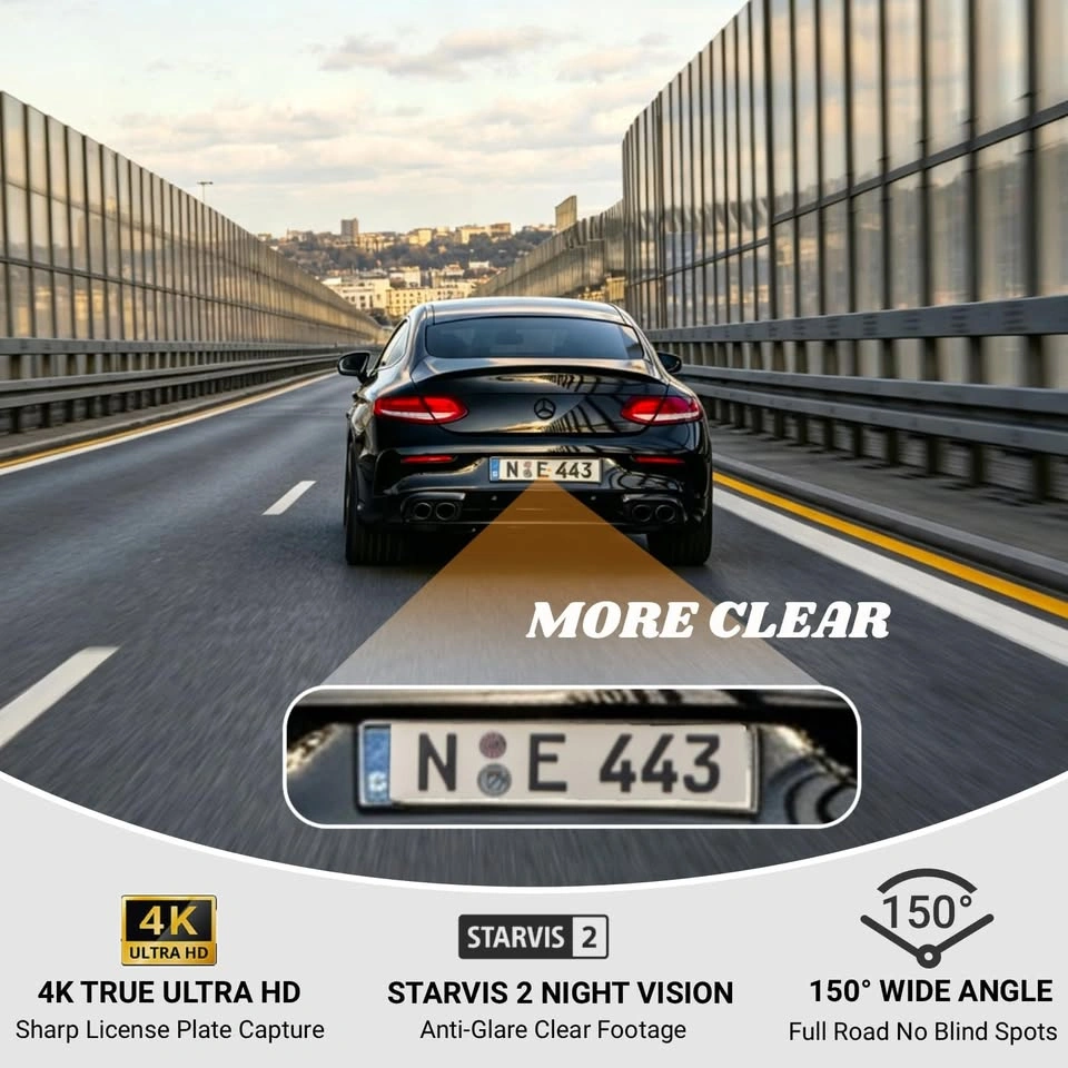 NEW Mercedes-Benz 4K OEM-Style Dash Cam for GLE/GLS - photo 5