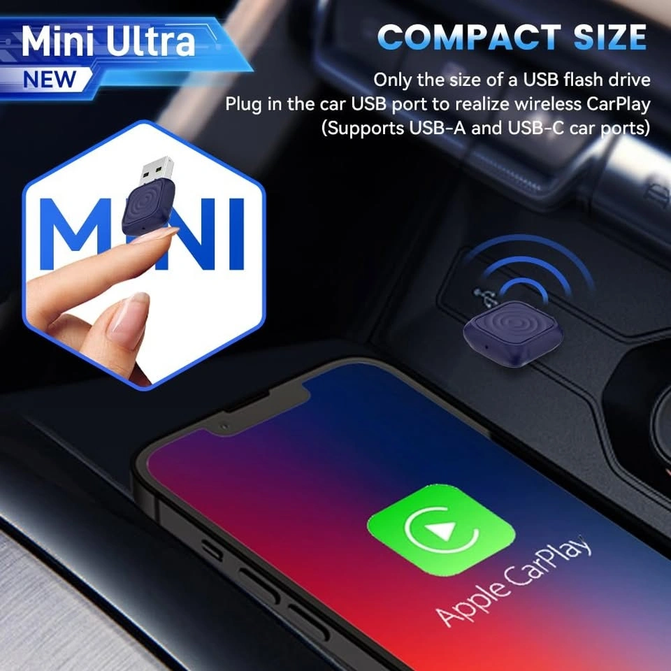 Carlinkit Mini Ultra 1 – Wireless CarPlay & Android Auto Adapter - photo 3