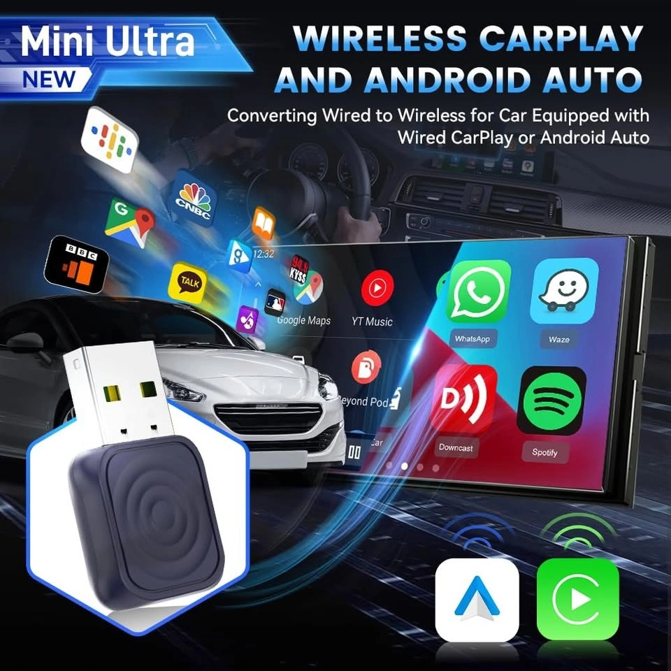 Carlinkit Mini Ultra 1 – Wireless CarPlay & Android Auto Adapter - photo 4