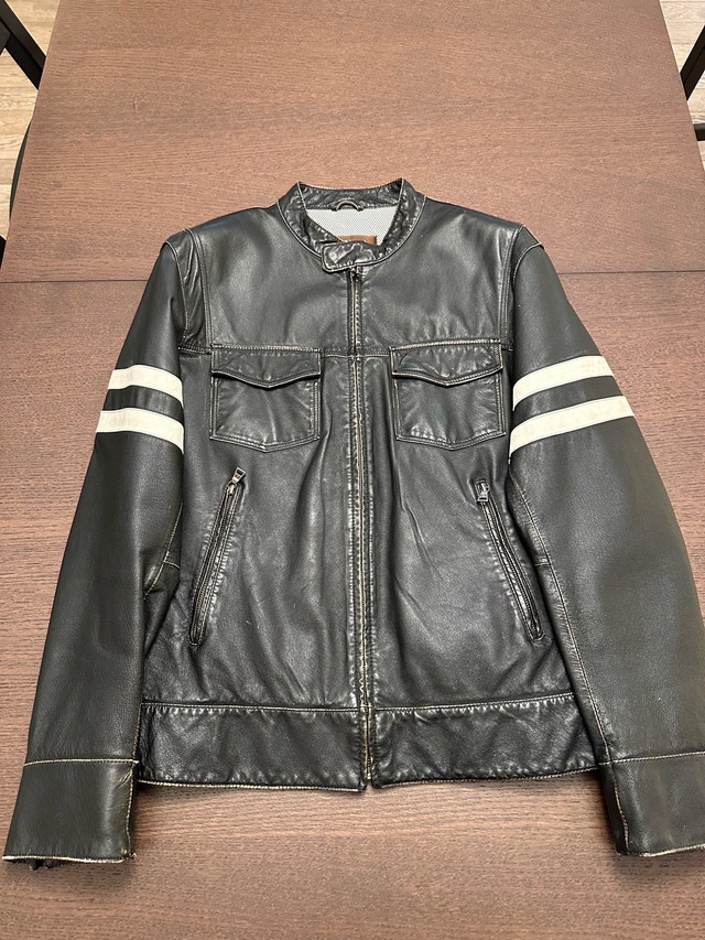 Danier Cafe Racer Leather Jacket