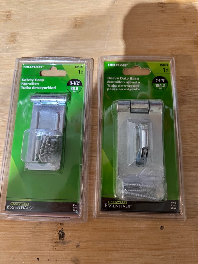 Hillman Hardware Essentials Hasps