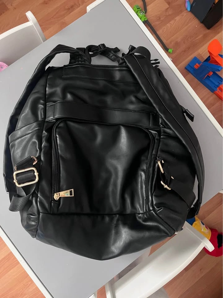 Black diaper bag - photo 2