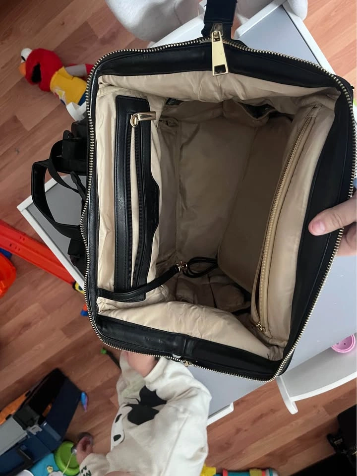 Black diaper bag - photo 3