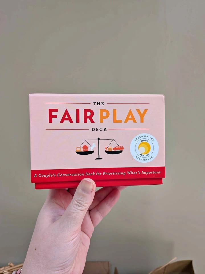 The Fair Play Deck by Eve Rodsky – Couples Conversation Card Dec