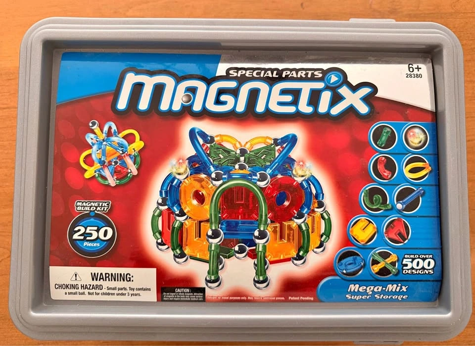 Magnetix Mega-Mix Super Storage 250 Piece Set