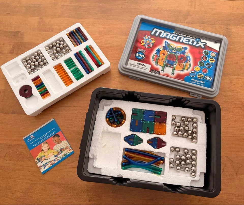 Magnetix Mega-Mix Super Storage 250 Piece Set - photo 2