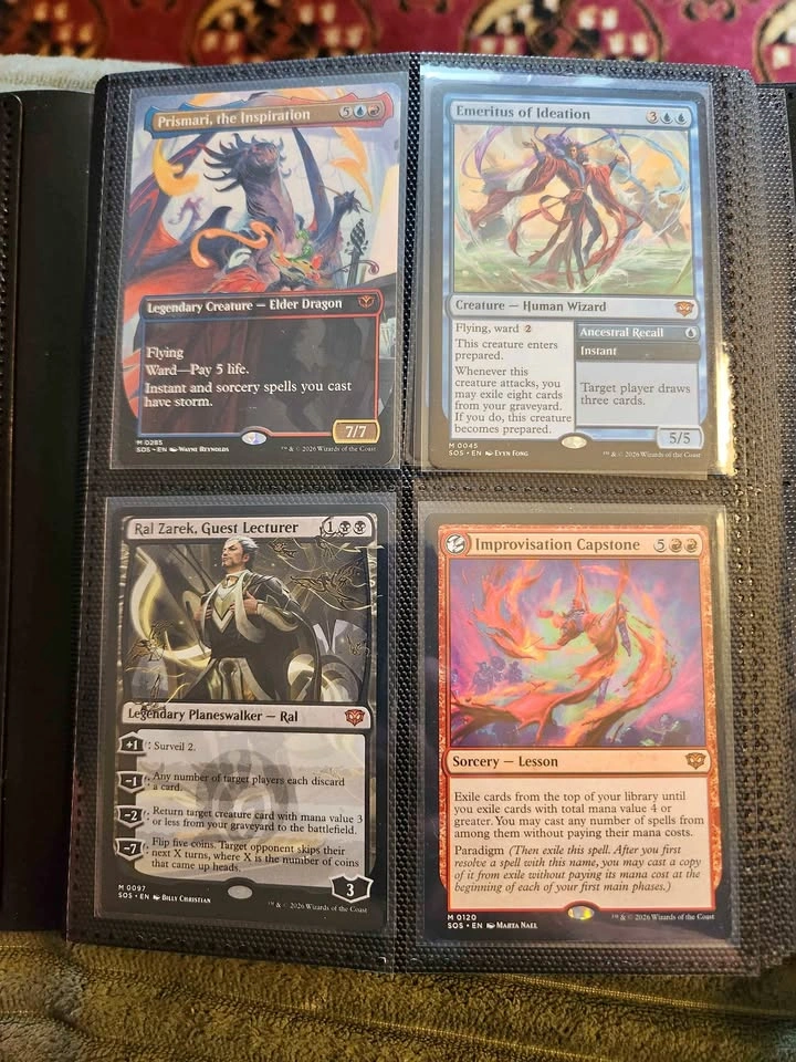 MTG Rare Singles Binder - Sold as Lot