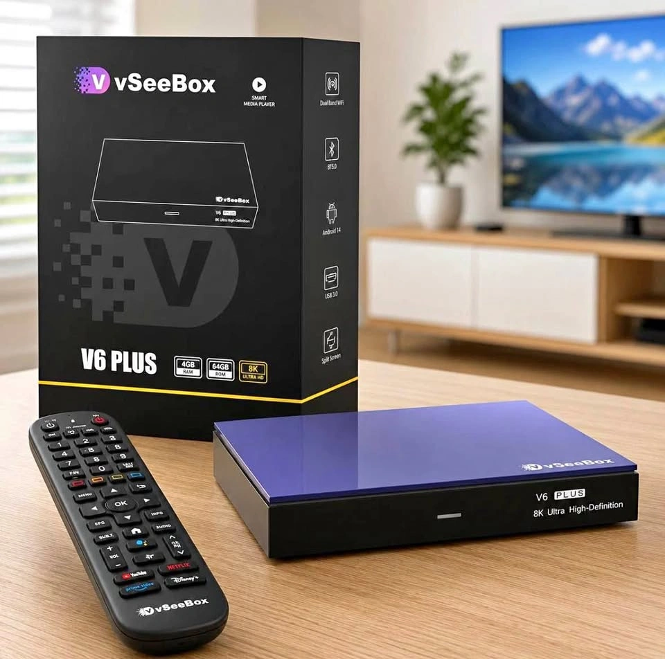 New vSeeBox V6 Plus | Sealed | Authorized Seller