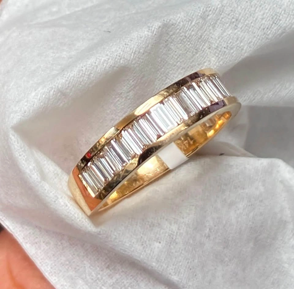 14k lab diamond 0.82ct ring size 6 - photo 2