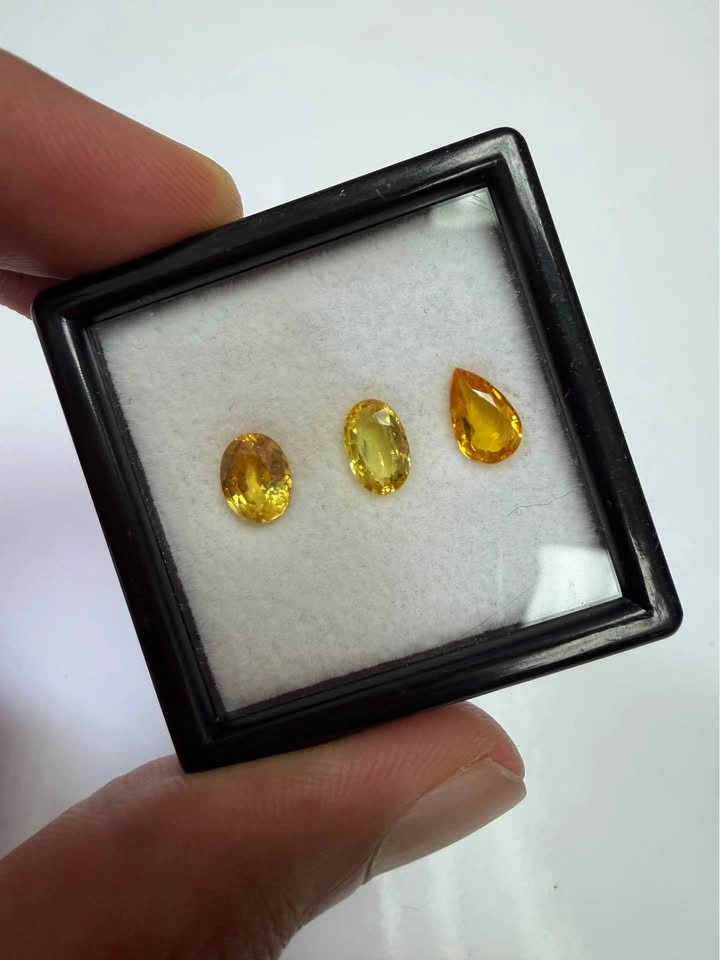 Natural yellow sapphire 3.80ct - photo 4