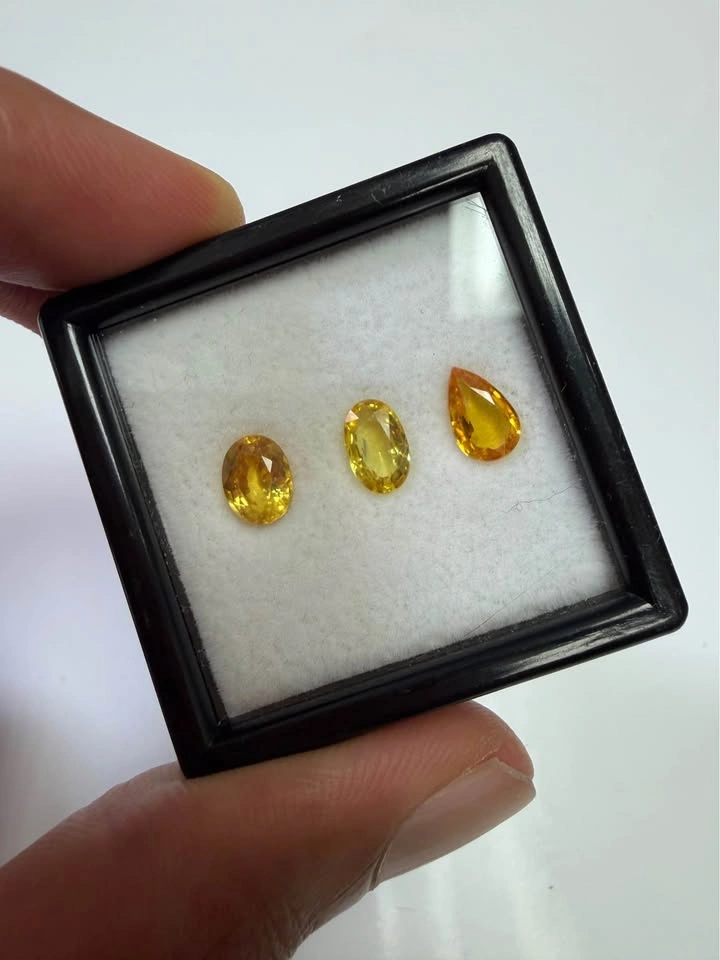 Natural yellow sapphire 3.80ct - photo 5