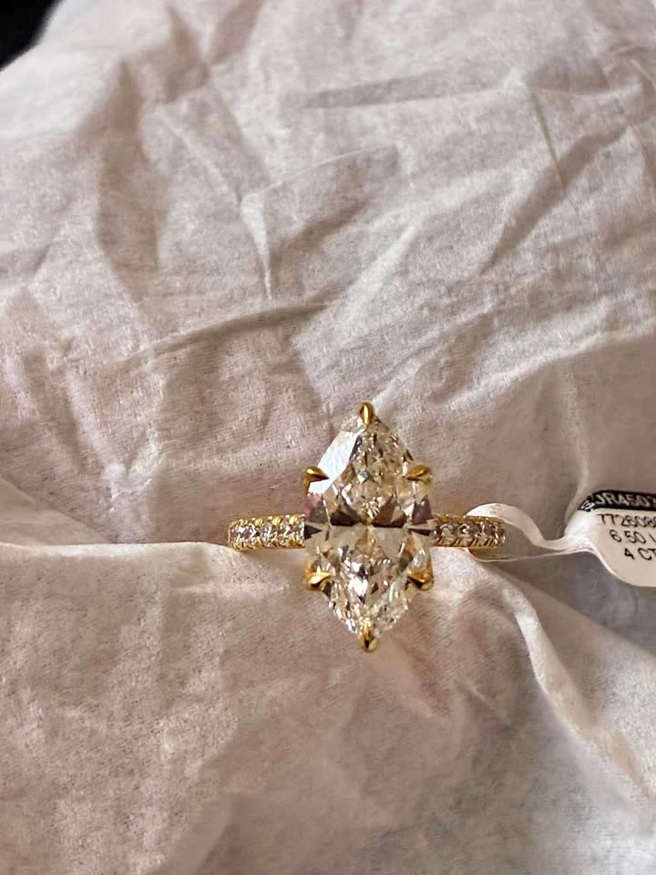 Custom made engagement ring, lowest priced.