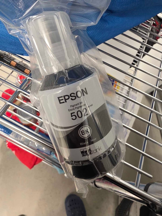 Epson Ecoflow Black Ink