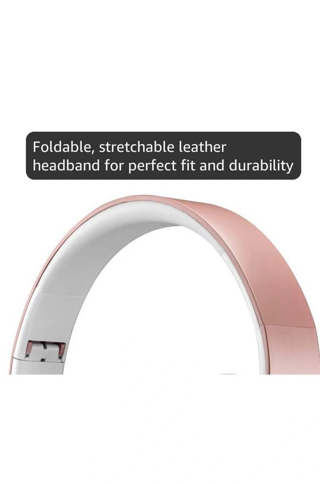 ZIHNIC Bluetooth Over-Ear Headphones - Rose Gold - photo 2