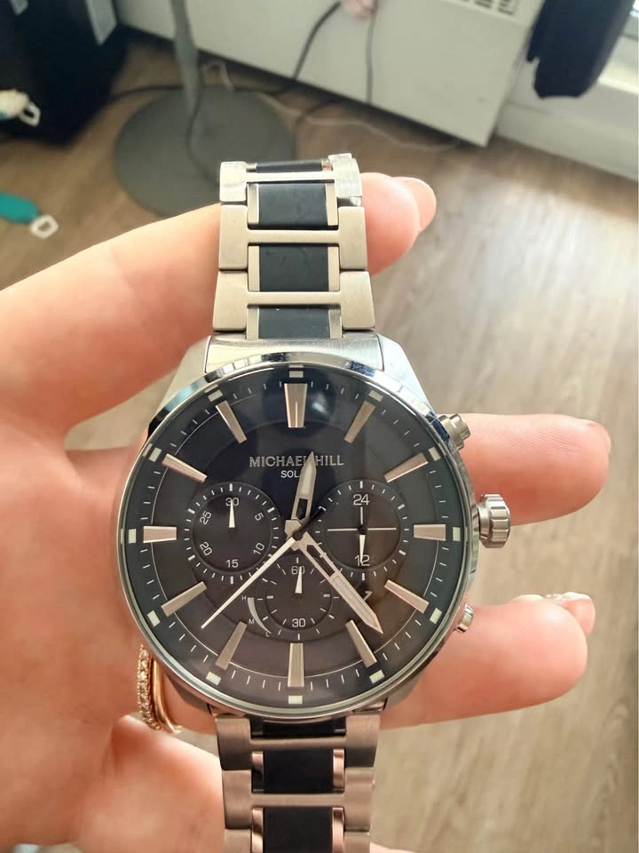 Brand New Michael Hill Solar Chronograph Watch - photo 2