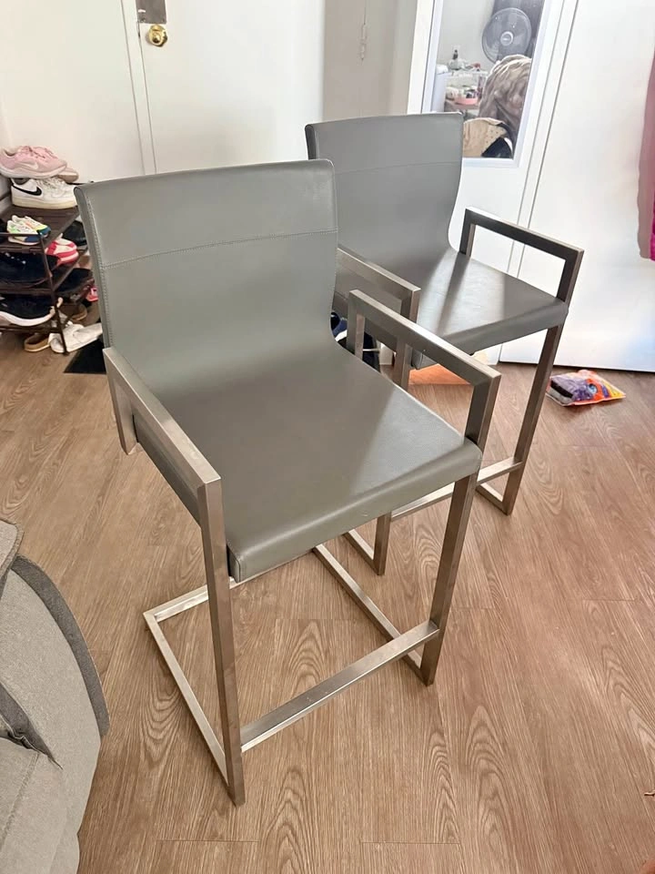 Set of 2 Bar Stools