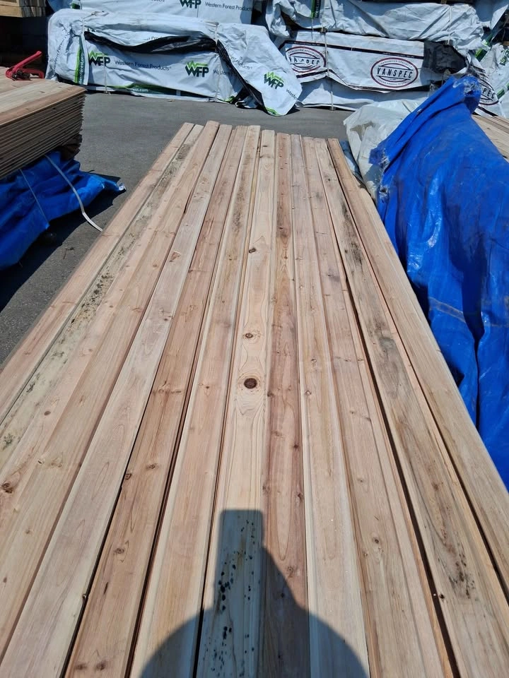 1x4 T&G cedar - photo 4