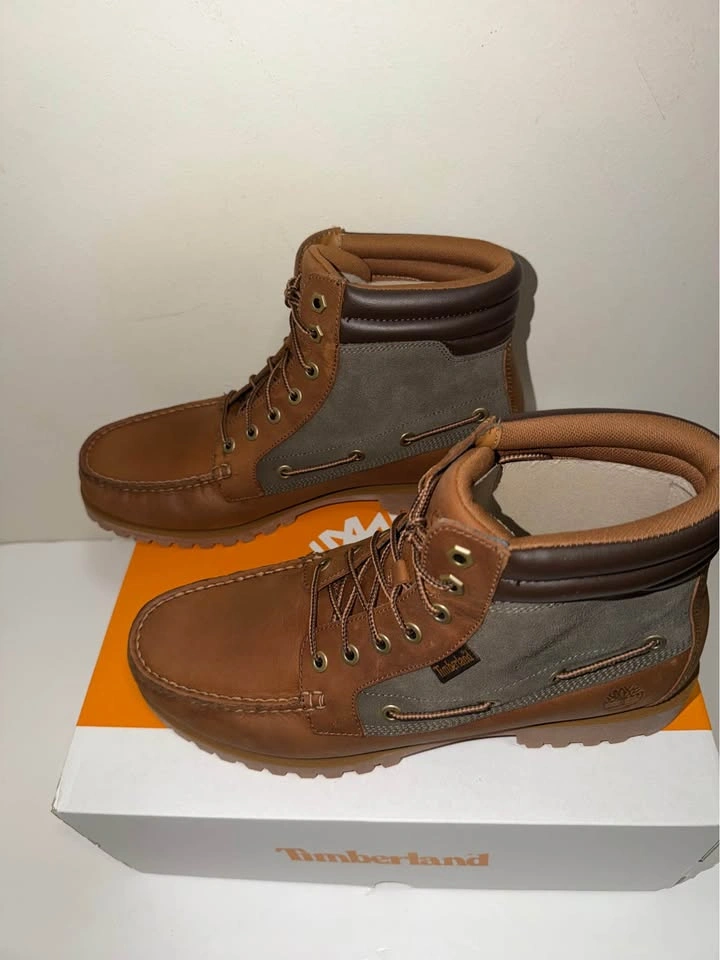 New Timberland Men Leather Boots. Size 12 US. Firm price. - photo 3