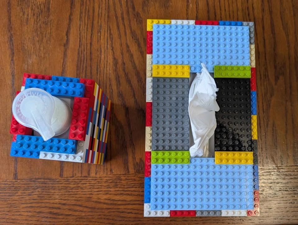Lego bathroom decor - photo 2