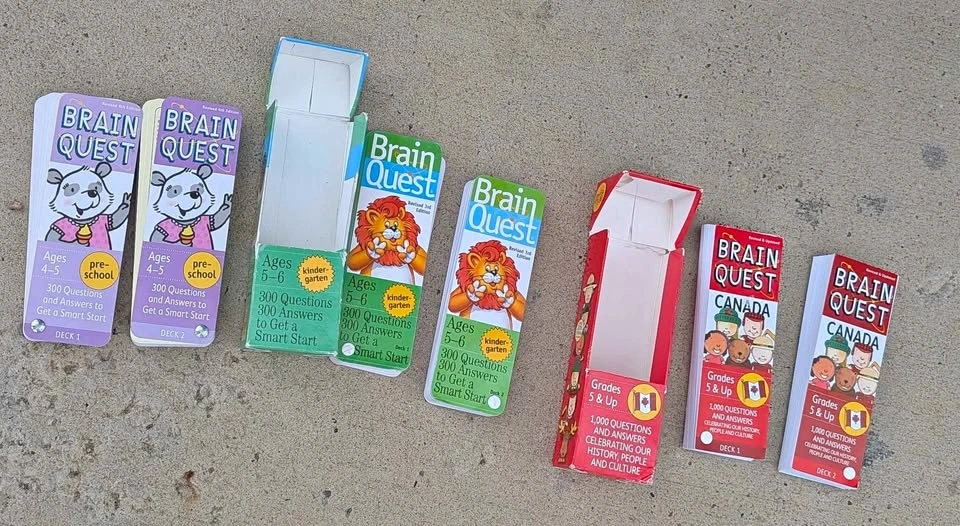 Brain Quest cards
