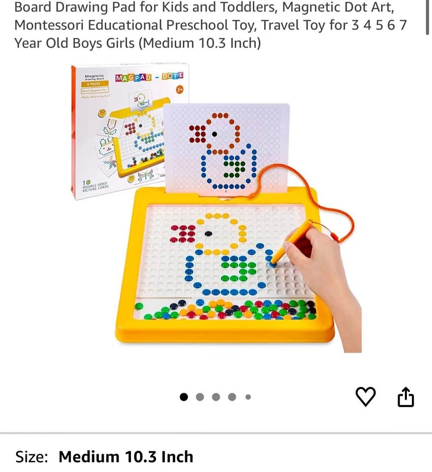 Magnetic Drawing Doodle Board for Kids