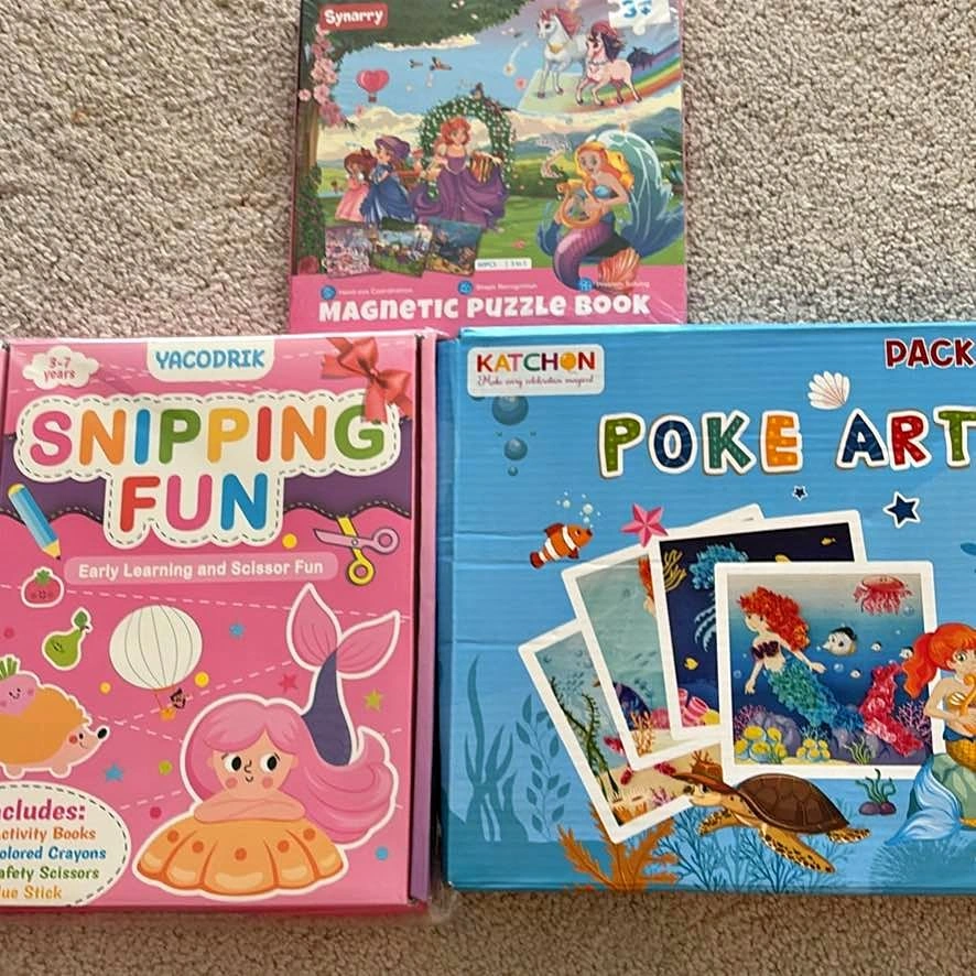 3 Montessori toys for 3+ NEW