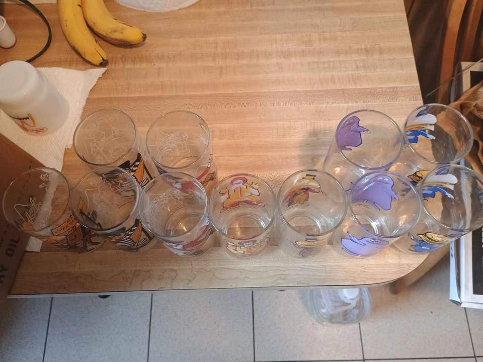 Vintage 1977 McDonald's Glasses - Assorted 11 Total - photo 2