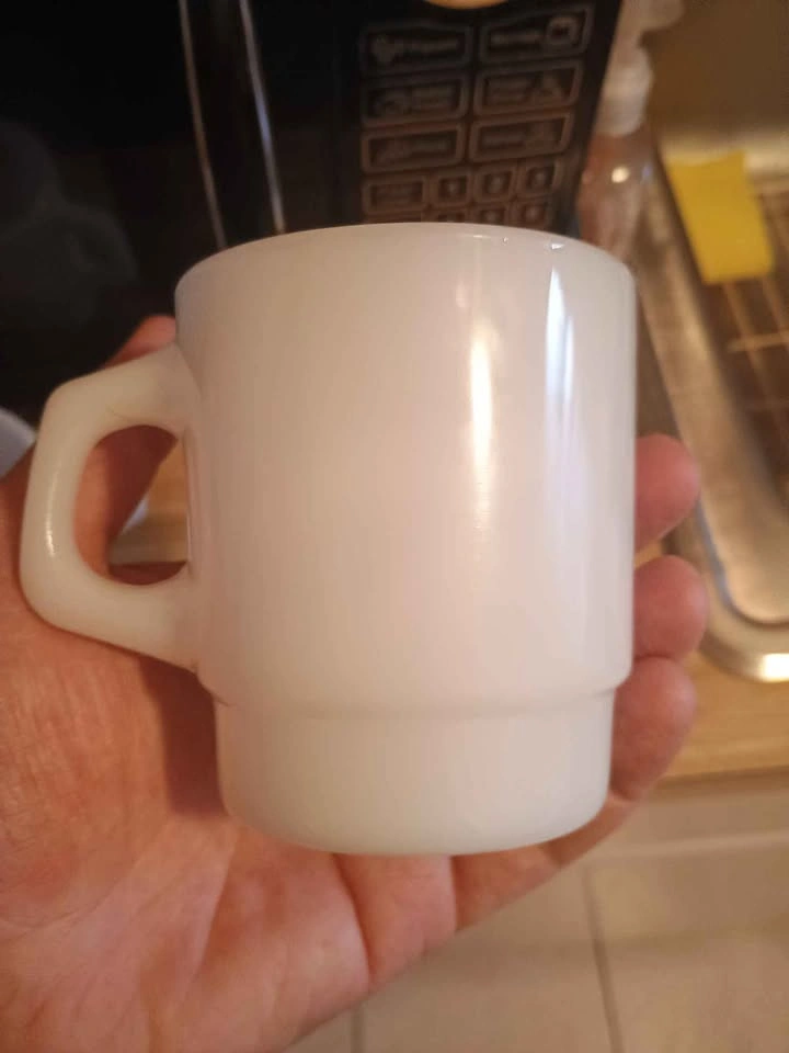2x Vintage 70's McDonald's Anchor Hocking Fire King Mugs - photo 3