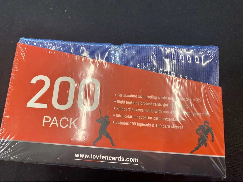 Toploader and sleeves set (200)