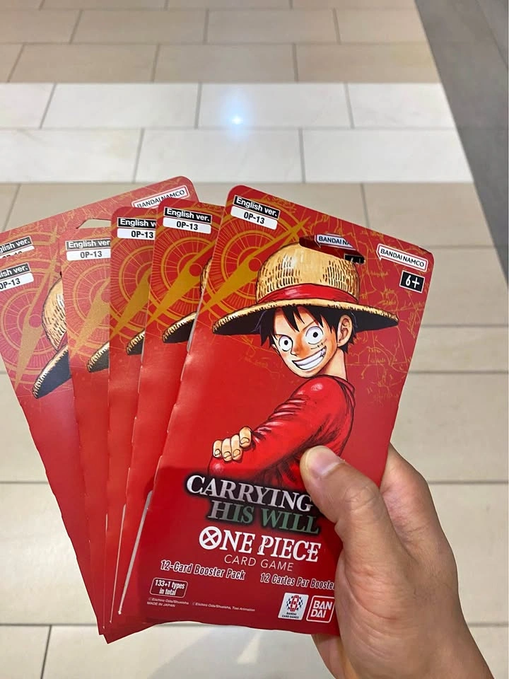One Piece OP-13 Carrying his will- sleeve pack